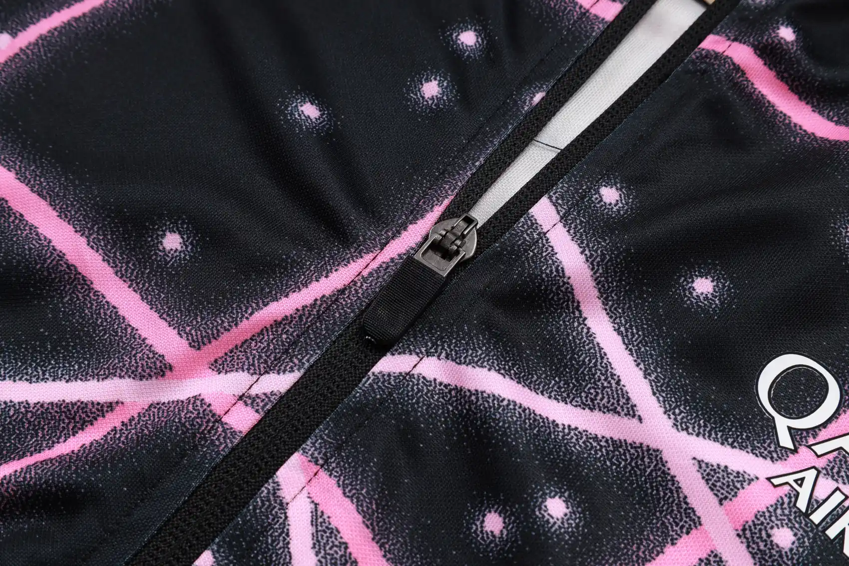 A2556# 2526 Full-Zip Football Jacket Kit (Top+Pants) Paris Jordan Black Starry Ink Edition - Image 5