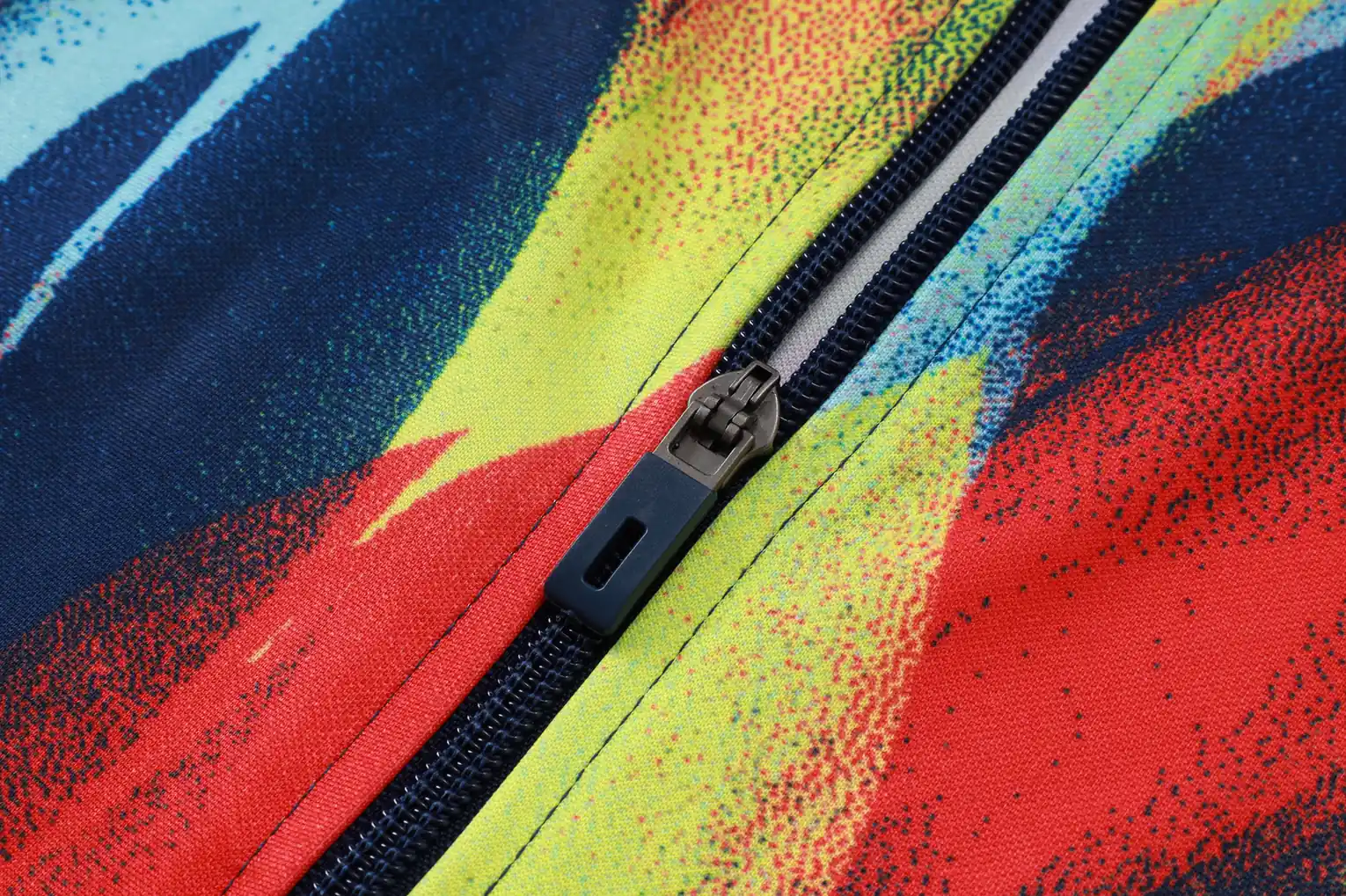 A2561# 2526 Full-Zip Football Jacket Kit (Top+Pants) Arsenal Colorful - Image 5