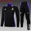 A811# 2425 Full-Zip Football Jacket Kit (Top+Pants) Naples Blue Ink Edition