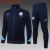 A815# 2425 Full-Zip Football Jacket Kit (Top+Pants) Chelsea Royal Blue