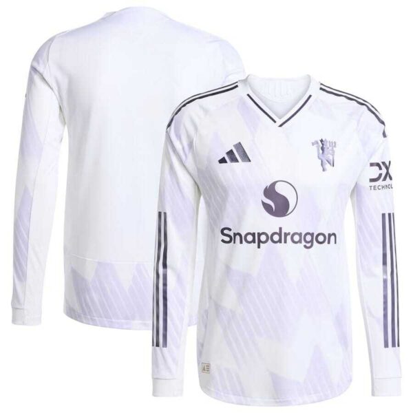 Manchester United Away Jersey 2025 2026 Long Sleeve - Image 3