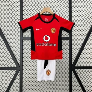 Retro kids  Manchester United 0204 home