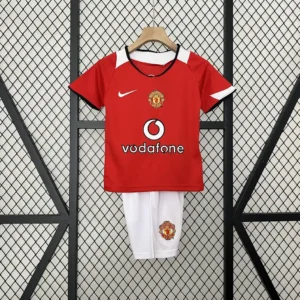Retro kids  Manchester United 0506 home