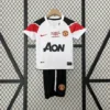 Retro kids Manchester United 1011 Champions League away