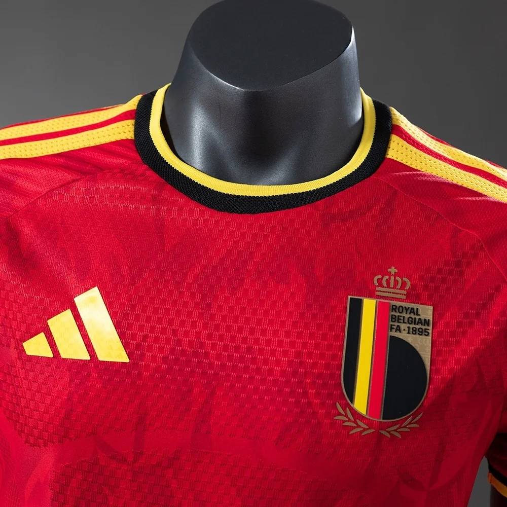 Belgium 2026 Home Player Version Jersey S-4XL - Image 4