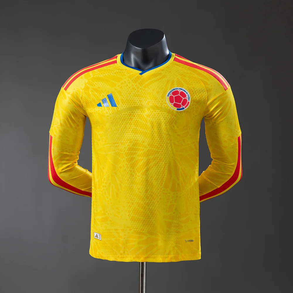 Columbia 2026 Home Long-Sleeve Player Version Jersey S-4XL