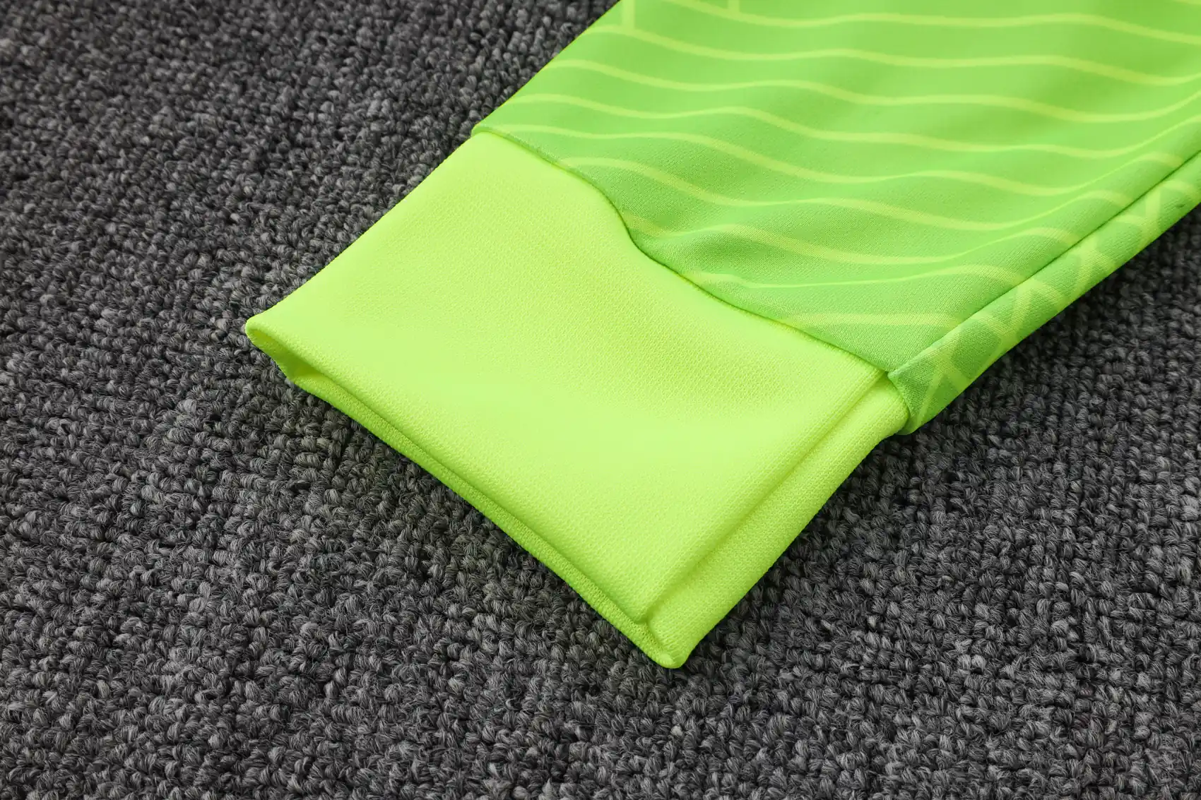 A615# 22-23 Full-Zip Football Jacket Kit (Top+Pants) Tottenham Hotspur Fluorescent Green - Image 9