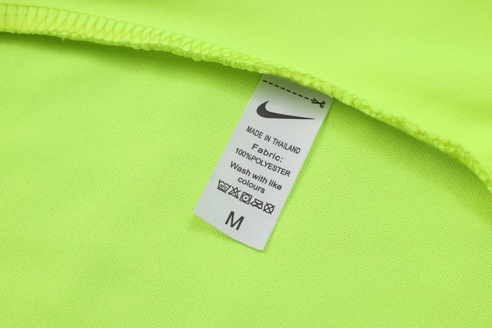 A615# 22-23 Full-Zip Football Jacket Kit (Top+Pants) Tottenham Hotspur Fluorescent Green - Image 4