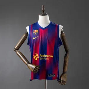 Barcelona 2526 Home Basketball Jersey S-XXL