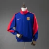 Barcelona Windbreaker - Deep Royal Blue & Noble Red S-XXL