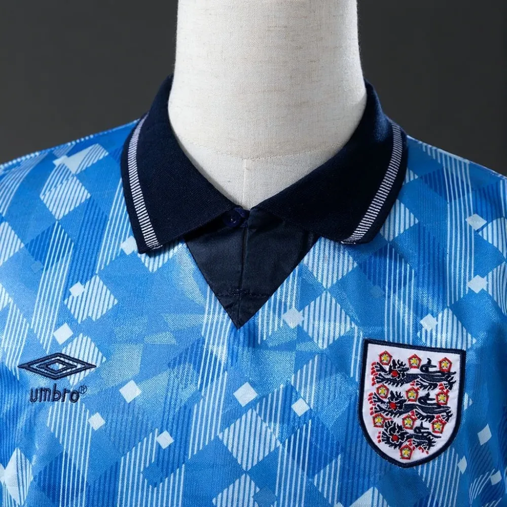 England 1990 Second Away Retro Jersey S-XXL - Image 3
