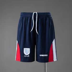 England 1998 Home Retro Shorts S-XXL