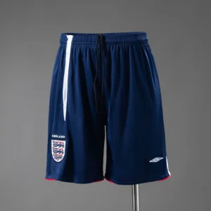 England 2006 Home Retro Shorts S-XXL