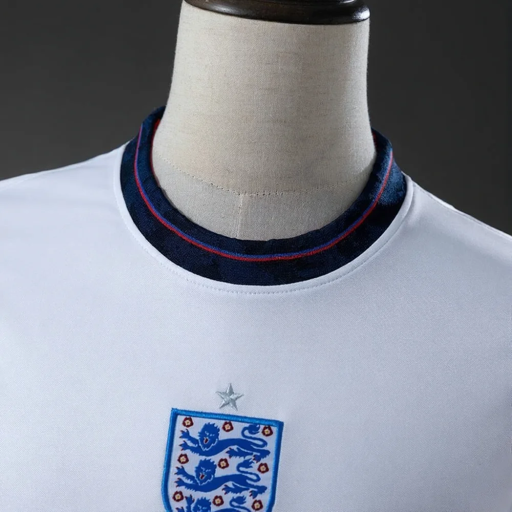 England 2022 Home Retro Jersey S-XXL - Image 3