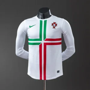 Portugal 2012 Away Long Sleeve Player Version Retro Jersey S-3XL