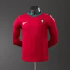 Portugal 2012 Home Long Sleeve Player Version Retro Jersey S-3XL