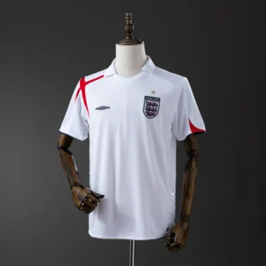 Retro 2006 England home S-XXL