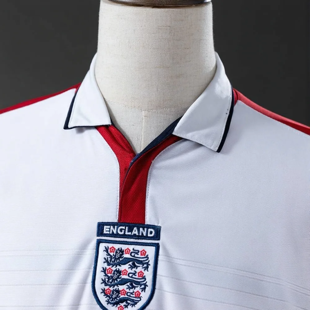 Retro England 2004 Home S-XXL - Image 3