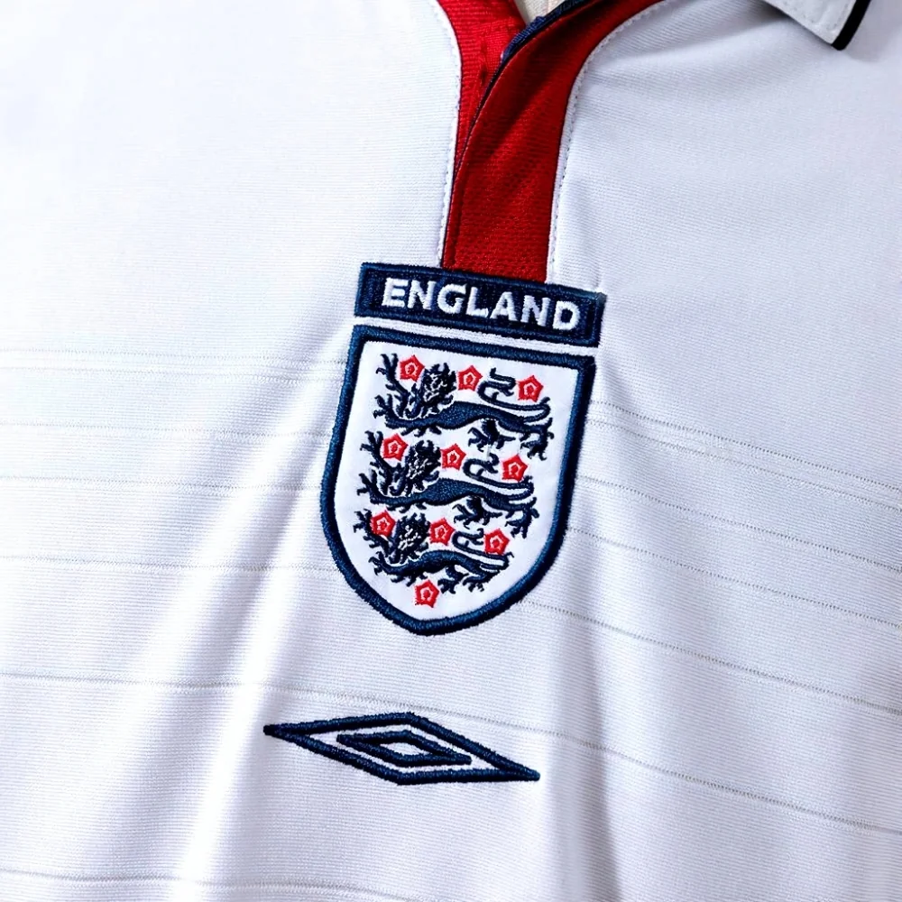 Retro England 2004 Home S-XXL - Image 4