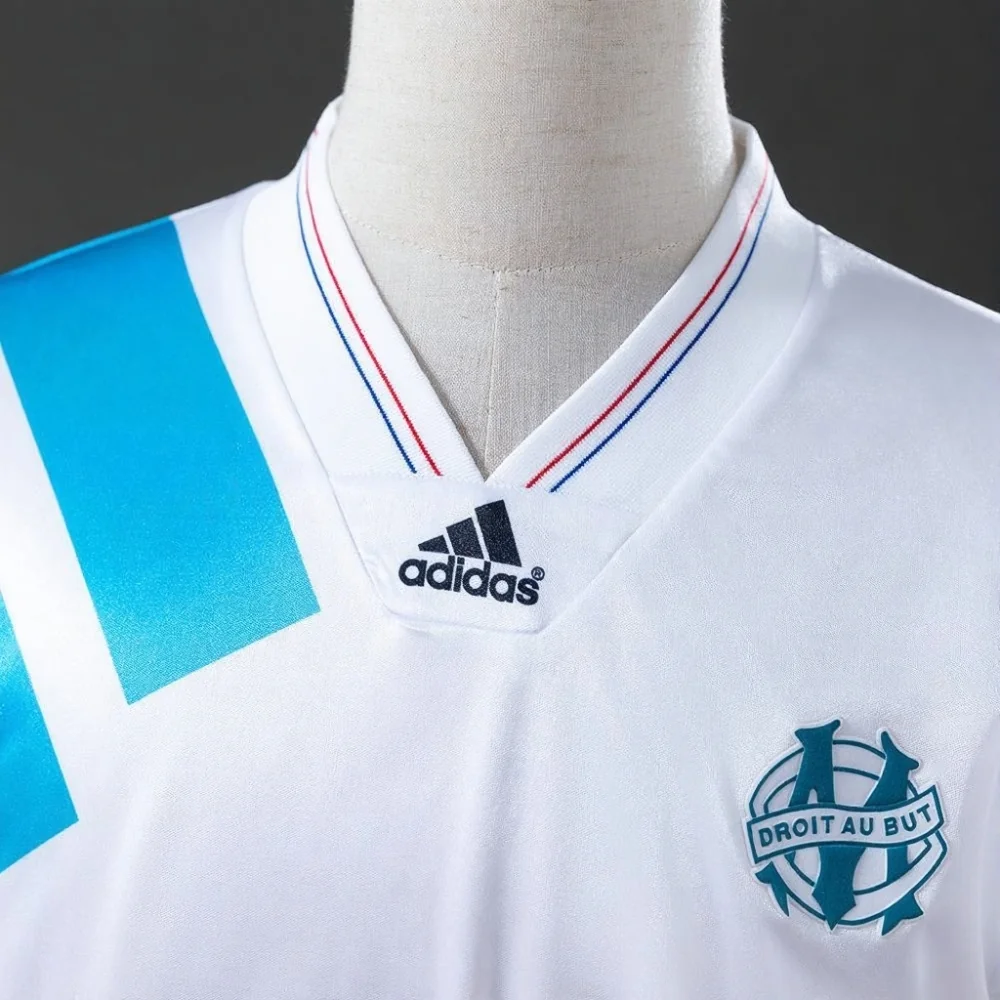 Retro Marseille 92 93 Home S-XXL - Image 3