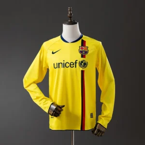 Retro long sleeve Barcelona 08 09 away S-XXL