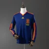 Retro long sleeve Spain 2010 away S-XXL