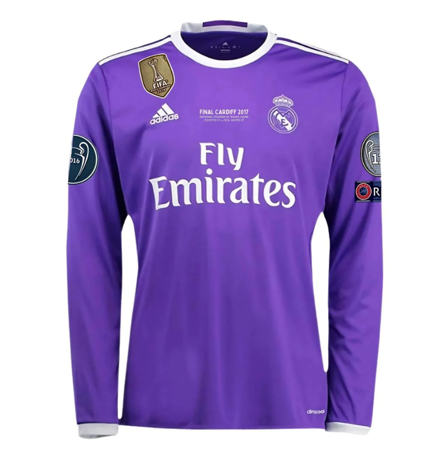 REAL MADRID 2016/17 AWAY CARDIFF FINAL RONALDO #7 JERSEY